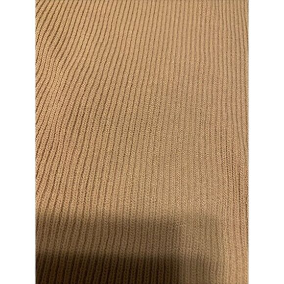 Reiss Solid Beige Sweetheart Ribbed Tank Knit Top Xs - Picture 6 of 7